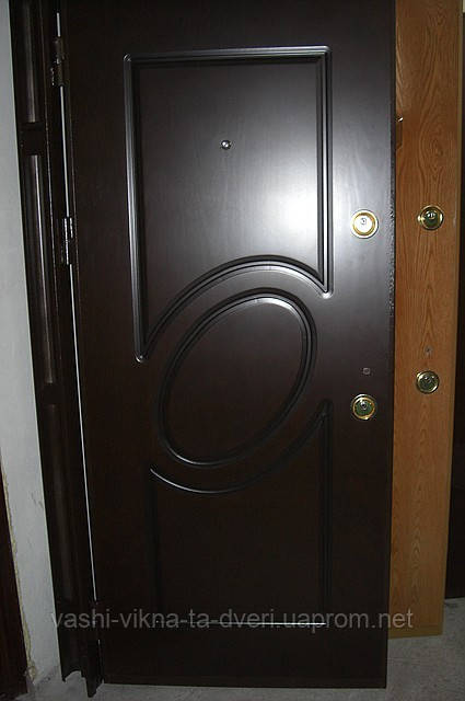 Двери входные с дубовыми накладками - фото 4 - id-p954026