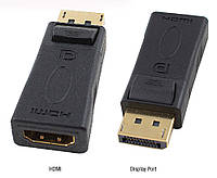 Переходник DisplayPort (DP) - HDMI (подключение монитора)