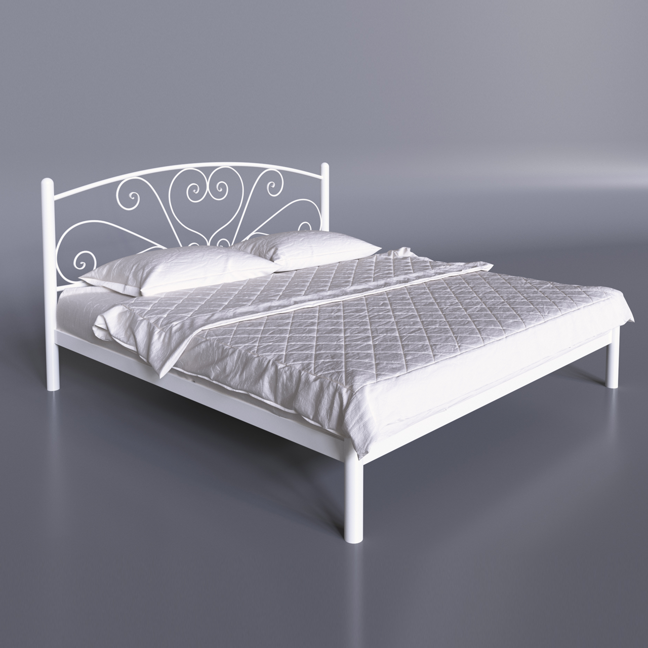 Ліжко двоспальне коване Карісса ТМ Tenero 1400х1900