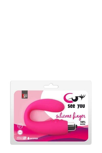 Вібратор SEE YOU 7-SPEED SILICONE FINGER, фото 1