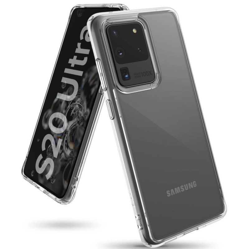 Чохол Samsung Galaxy S20 Ultra, Ringke Fusion, прозорий, кейс-накладка на самсунг с20 ультра