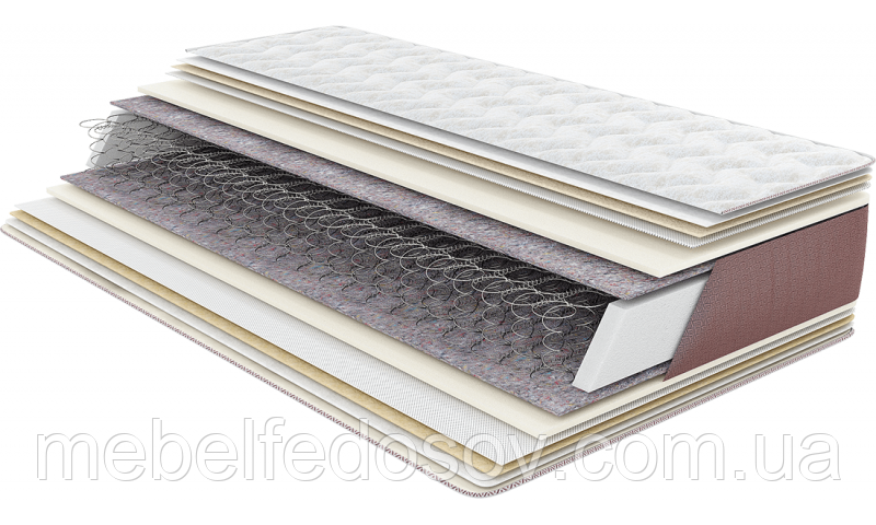 Матрац Акцент 2 плюс (800х1900мм) (Come For) боннель посилений до 140 кг, фото 1