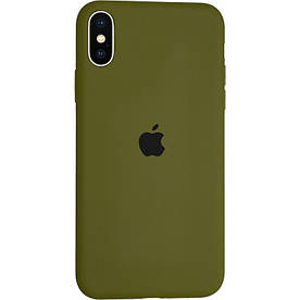 Чохол Silicone Case для iPhone X силіконовий, Pinery Green