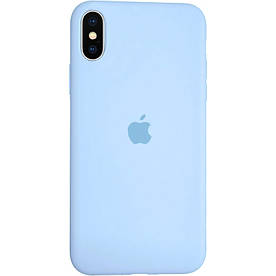 Чохол Silicone Case для iPhone X силіконовий, Lilac