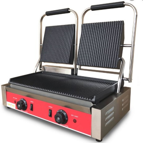 Гриль контактний GoodFood ECG20R Panini RED