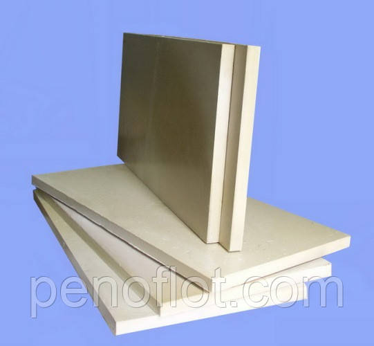 Утеплювач з пінополіуретану (ППУ панель) 1250х600. Любої товщини., фото 1