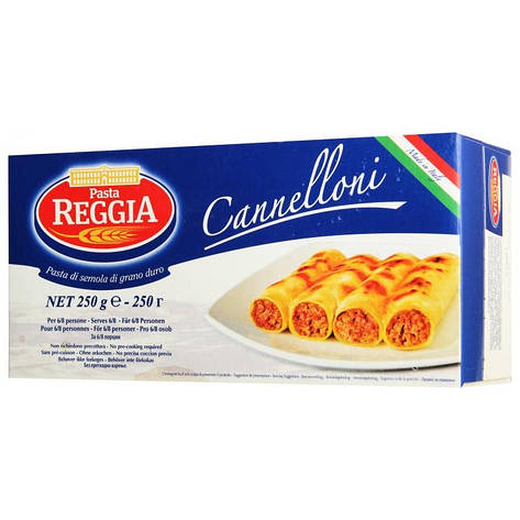 Макарони REGGIA CANNELLONI, 250г, фото 2