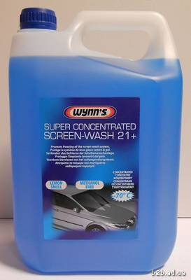 Зимний омыватель ветрового стекла концентрированый Wynn's Super Concentrated Screen-Wash 5л -70°C ( 1:1 -23°C) - фото 1 - id-p166916057