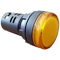 Світлосигнальна арматура АСКО-УКРЕМ AD22-22DS жовта 380V АC (A0140030154)