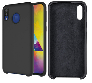 Чохол Silicone case для Samsung Galaxy M10 M105 чорний (самсунг галаксі м105)