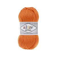 Alize EXTRA (Екстра) № 407 помаранчевий (Пряжа акрилова, нитки для в'язання)