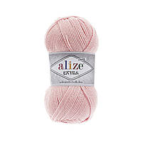 Alize EXTRA (Екстра) № 161 пудровий (Пряжа акрилова, нитки для в'язання)