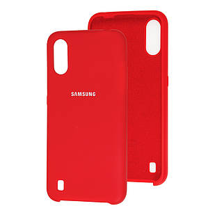 Чохол Silicone case для Samsung Galaxy M10 M105 червоний (самсунг галаксі м105)