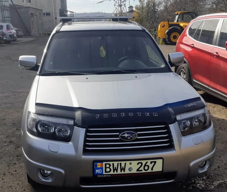 Багажник модельний SUBARU Forester универсал 2002-2007 поперечки на інтегрований рейлінг Субару Форестер Кенгуру
