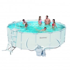 Bestway 56276 - каркасний басейн Steel Power Frame 427x122 см