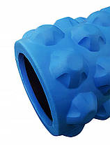 Массажный ролик (валик, роллер) SportVida SV-HK0171 Blue, фото 3