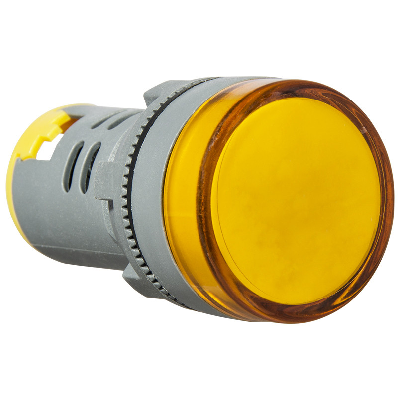 Світлосигнальна арматура АСКО-УКРЕМ ECO AD22-22SMD жовта 220V АC (ECO090010010)