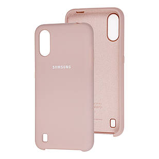 Чохол Silicone case для Samsung Galaxy M10 M105 рожевий (самсунг галаксі м105)