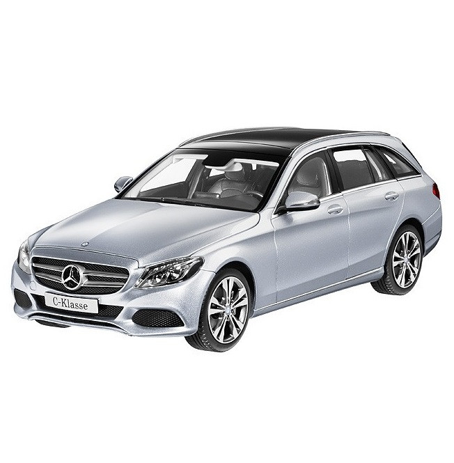 Модель Mercedes-Benz C-Class Estate Avantgarde S205, Diamond Silver, 1:18 Scale, артикул B66960258