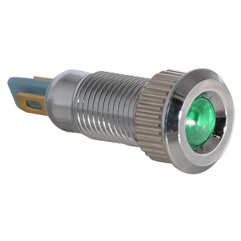 Світлосигнальна арматура АСКО-УКРЕМ TY08F зелена 24V AC/DC (A0140030202)