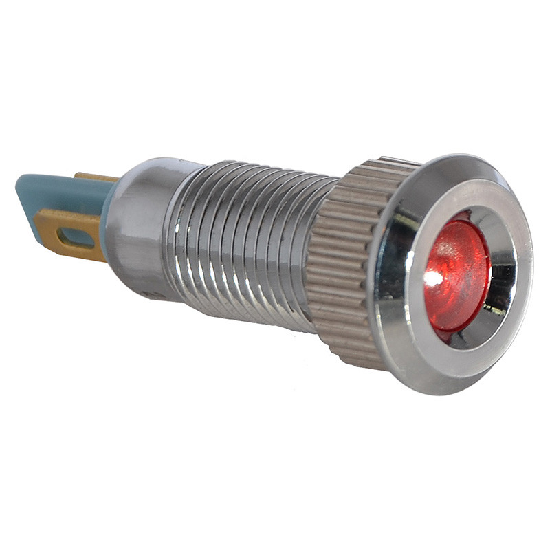Світлосигнальна арматура АСКО-УКРЕМ TY08F червона 24V AC/DC (A0140030201)