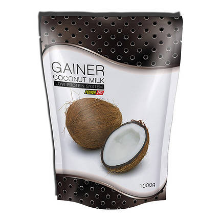 Гейнер для набору маси Power Pro Gainer 1000 г Кокосове молоко, фото 3