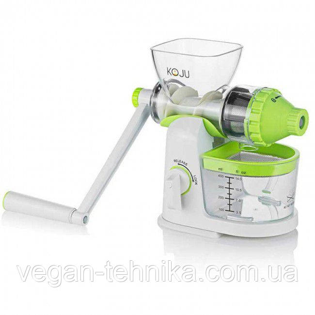 Ручний шнековий соковитискач Manual Juicer KOJU