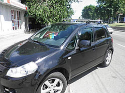 Багажник на дах Suzuki SX4 в штатні місця аеродинамічний