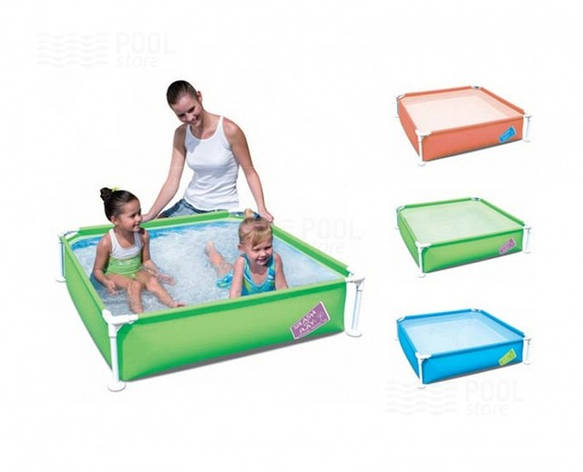 Bestway 56217 - каркасний басейн Splash and Play 122x122x30,5см, фото 2