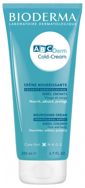 Защитный питательный Колд крем для лица Bioderma ABCDerm Cold Cream Биодерма АВСдерм 40мл