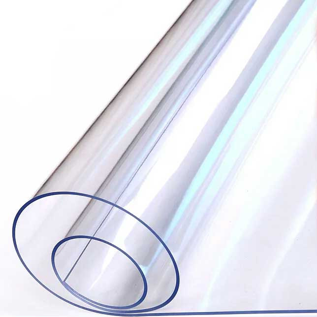 Силіконове м'яке скло Прозора захисна скатертина для столу і меблів Soft Glass (1.1х1.0м) товщина 2 мм