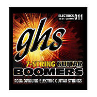 Струны для 7-ми струнной электрогитары GHS GB7H Boomers 13-74