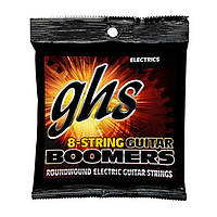 Струны для 8-ми струнной электрогитары GHS GBH-8 Boomers 11-85