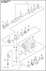1 КОРОБКА ПЕРЕДАВ <unk> DM 400, 2020-02 бурильна машина Husqvarna <unk> алмазне буріння <unk>