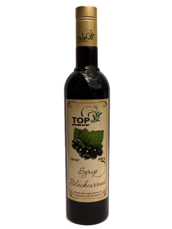 Сироп Чорна Смородина ТМ Top Sirop 900 гр