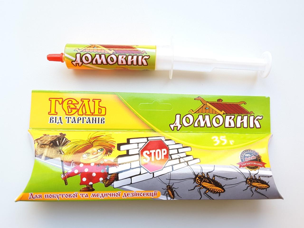 Гель от тараканов Домовик