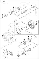 2 КОРОБКА ПЕРЕДАВ <unk> DM 400, 2020-02 бурильна машина Husqvarna <unk> алмазне буріння