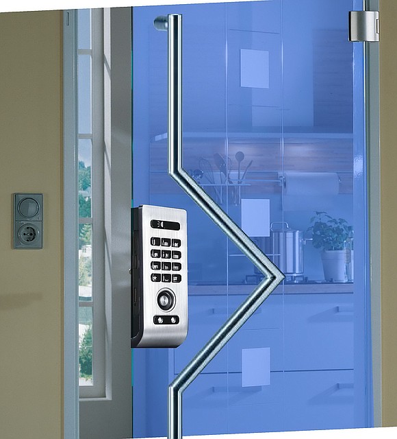 Електрозасувка для Кабінетних Скляних Дверей, картковий Замок 