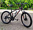 Стильний спортивний велосипед BLAST-S300 27.5", рама 18", чорно-червоний, фото 3