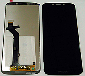 Дисплей (модуль) + тачскрін (сенсор) для Motorola Moto E5 Plus XT1924 (чорний колір)