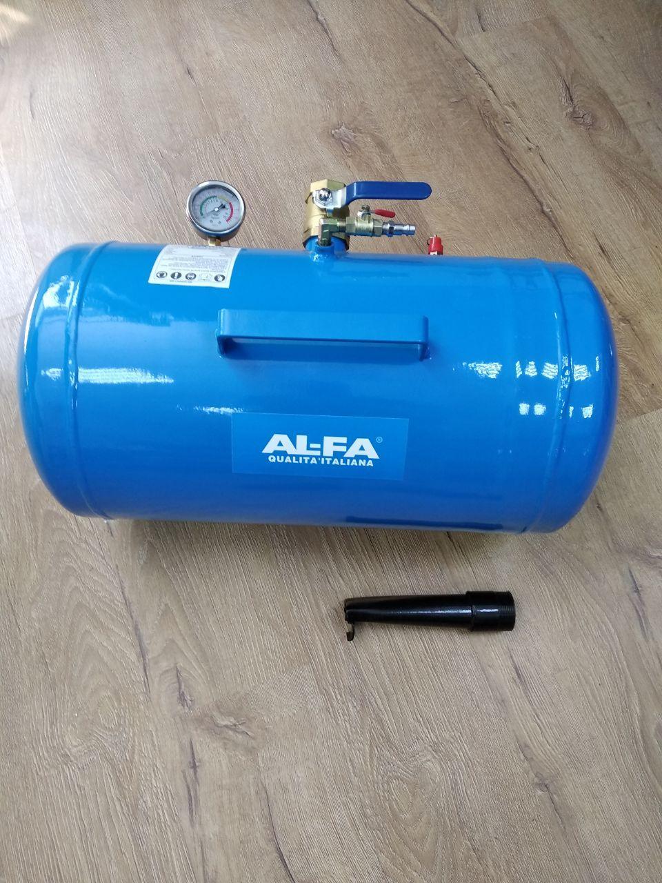 Інфлятор бустер шиномонтажний для накачування шин AL-FA - 21 л. - 10 бар