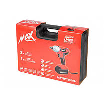 Гайковерт ударний акумуляторний Max MXIWCD24V - 24 - 3000 мА·ч, фото 2