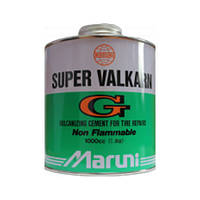 Клей для покришок з пензлем Super Valkarn 1000 мл Maruni 38190 (Японія)