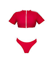 Костюм-купальник женский спортивный для плавания Arena F18060 Красный