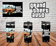 Термочашка GTA "Gun and Car" / Grand Theft Auto