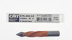 Свердло наскрізне діаметр 10 мм довжина 70 мм ліве СМТ 375.100.12 для свердлильно-присадкових станків