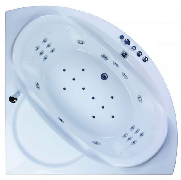 Гідромасажна ванна Devit Fresh Lux 15030121, 1500х1500х830 мм
