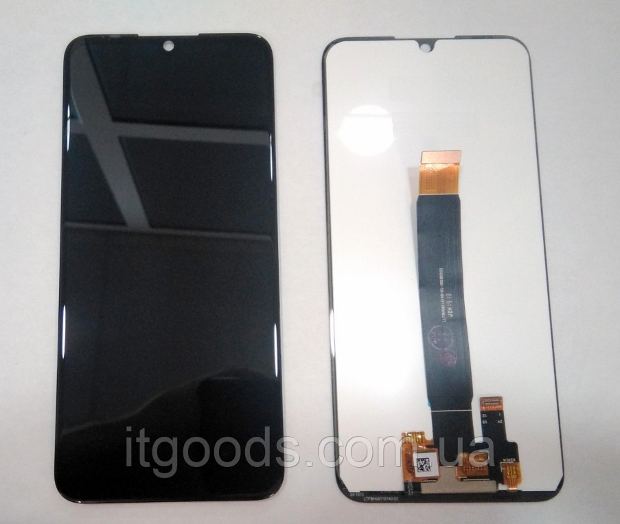 Оригінальний дисплей (модуль) + тачскрін (сенсор) для Motorola Moto E6 Plus XT2025 (чорний колір)