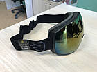 Гірськолижна маска VonZipper Satellite Black 2 Лінзи WildLife Black Fire Chrome / WildLife Yellow, фото 4