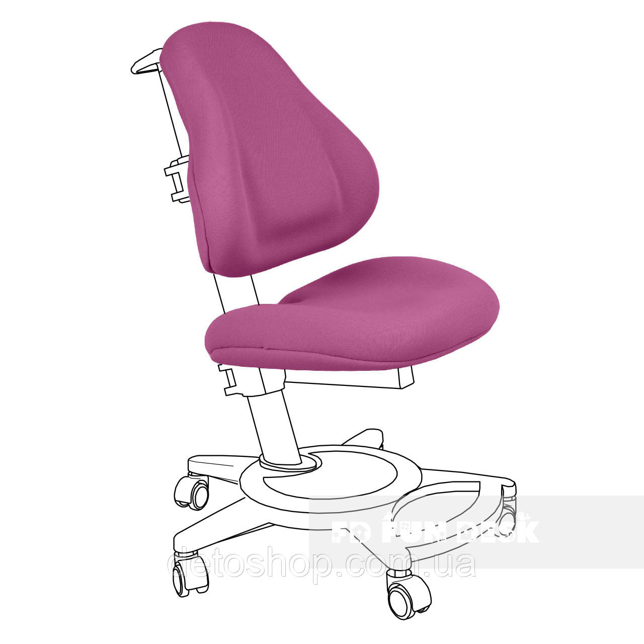 Чохол для крісла Bravo violet